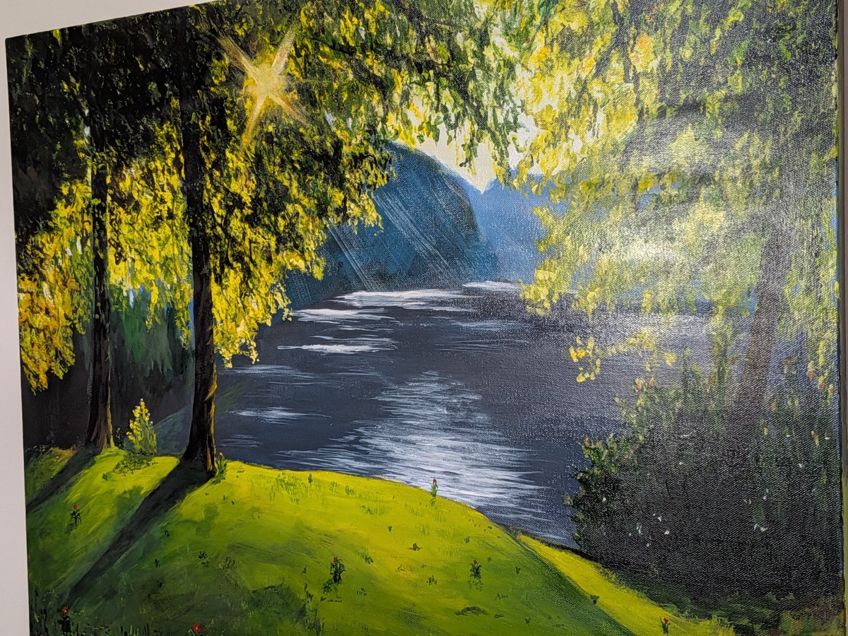 Light Through the Trees